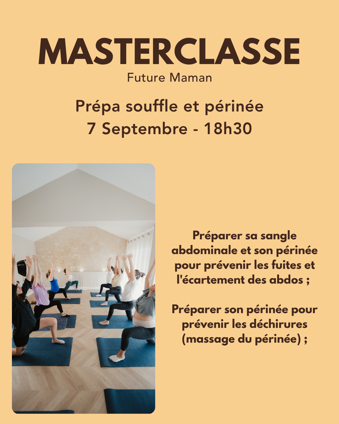 Masterclasse Future Maman : Préparation physique avant l'accouchement – Image 6